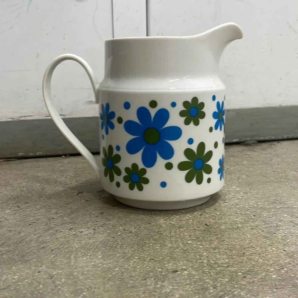 Vintage 1960’s Mid Century Small Ceramic Pitcher